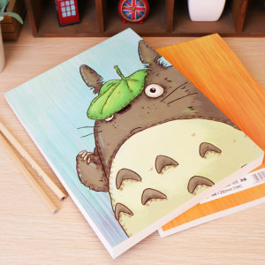 韩国萌物手绘涂鸦本 创意卡通速写本彩绘本素描画画本空白笔记本