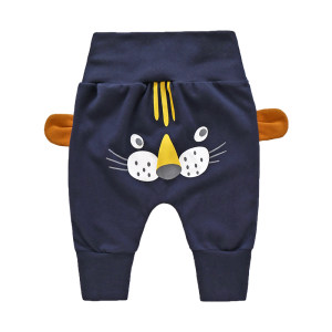 class=h>哈伦裤 /span>秋冬新款卡通儿童长裤新生儿秋装裤子