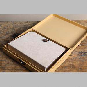 相册影集礼品包装盒 个性空白牛皮纸木盒怀旧收纳盒大号复古盒子