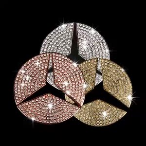 奔驰车标钻石图片