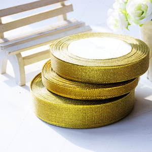 金葱丝带 礼品包装 圣诞婚礼礼物彩带 蝴蝶结带 配饰diy圣诞丝带