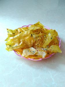 江西赣南大余土特产烫皮骨汤皮骨香薄脆微辣烫皮骨农家手工食品