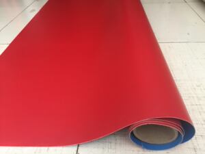 纯红色地板革红色工程革pvc环保地垫防滑防潮地板革舞台塑胶地板