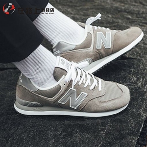 new balance 574复古跑步鞋 男女鞋元祖灰3m反光ml574egg wl574eg