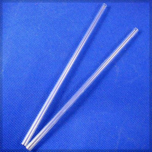 玻璃导管化学实验连接管弯管长15cm直径6mm圆形细玻璃管 span class=h