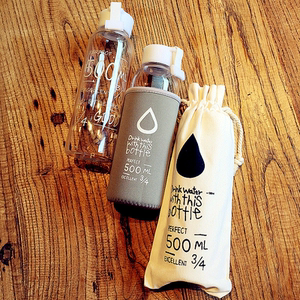 乐扣乐扣耐热玻璃杯便携学生随手杯大容量50