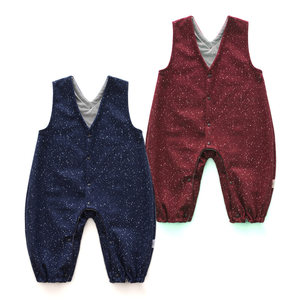 宝宝背带裤春秋季一岁男童婴幼儿女孩秋装纯棉