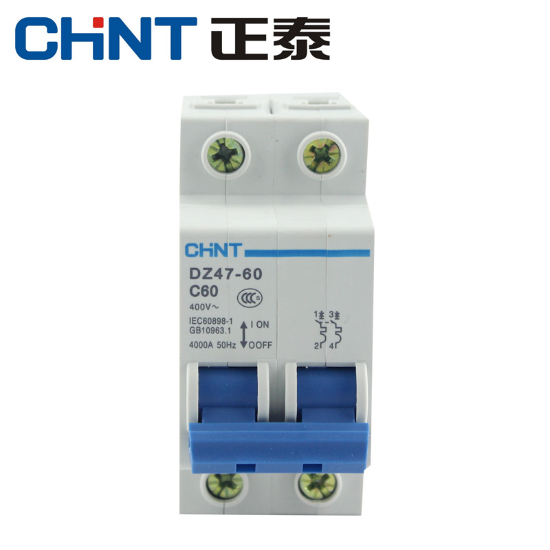 正泰dz47-60断路器2p家用空气开关 16a20a25a32a40a60a双极空开