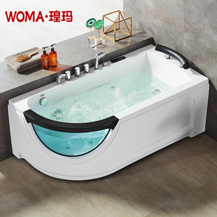3560( 5折) 天猫 安华卫浴 普通小浴缸成人独立式浴池家用亚克力浴盆