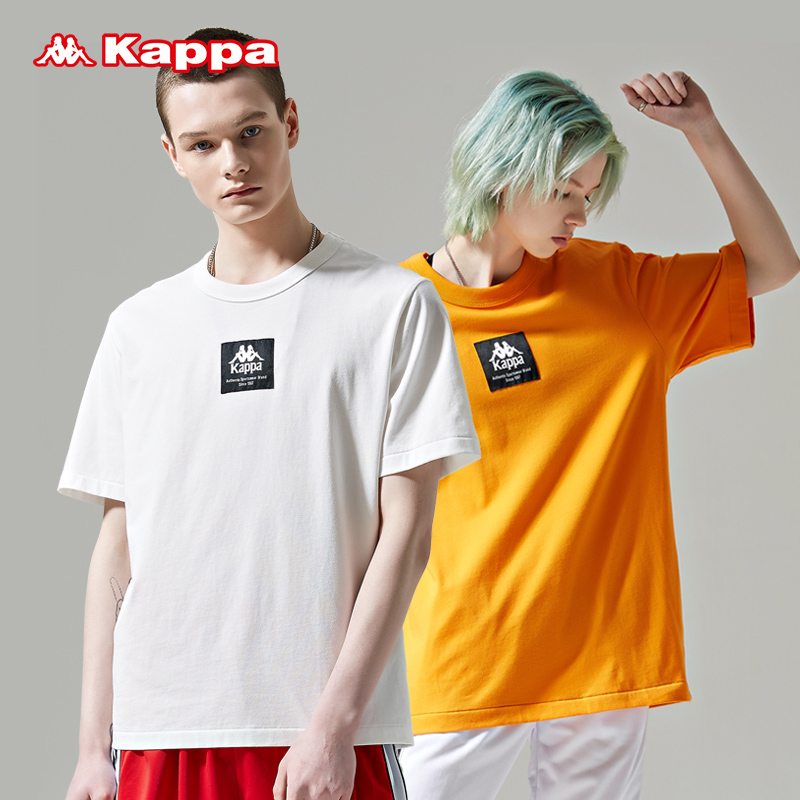 Kappa卡帕 情侣男女运动短袖休闲T恤夏季半袖 2019新款|K09W2TD23