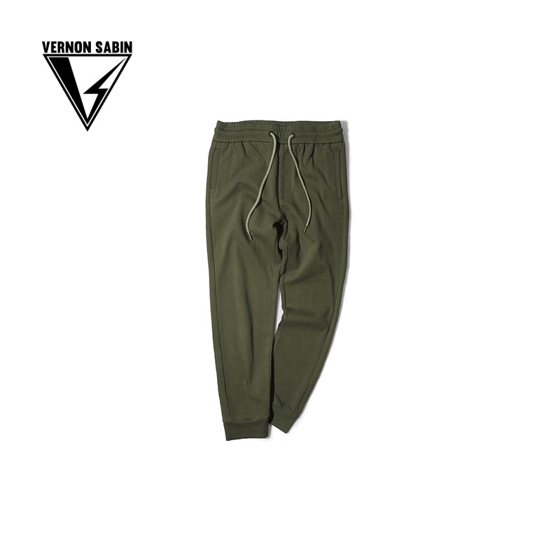 VERNON SABIN维斯原创潮牌2018年冬季新款舒适透气时尚休闲长裤