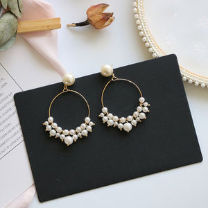 假耳坠女气质韩国简约百搭图片