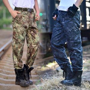 军裤子男迷彩特种兵图片