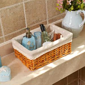 球 span class=h>筐 /span>分装手编内衣娄侧翻盖杂物框 span class=h