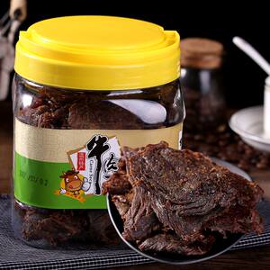 湖岭牛肉干温州特产黄牛肉 五香手撕牛肉干 瑞