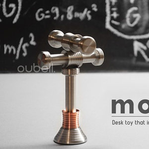 moondrop月球火星反重力套环滑块金属玩具上课无聊打发时间神器