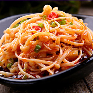 口水娃香辣味 span class=h>金针 /span> span class=h>菇 /span>500g