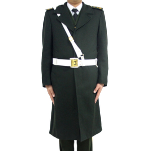 毛呢大衣国旗班升旗手 span class=h>军装 /span>大衣校尉中长款军
