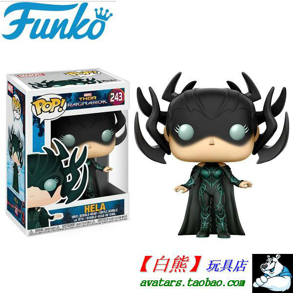 funko pop 雷神3 thor 诸神的黄昏 ragnarok 冥界女王 海拉 hela