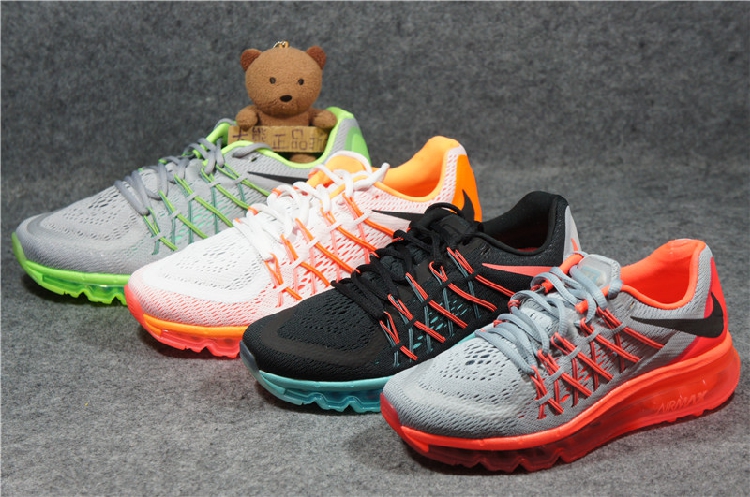 專櫃正品 耐克nike airmax2015男女全腳掌氣墊跑步鞋698902/03