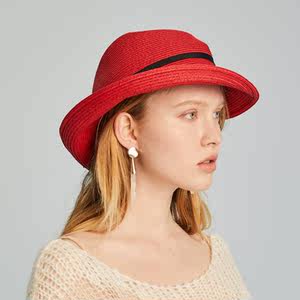 小帽檐帽子图片