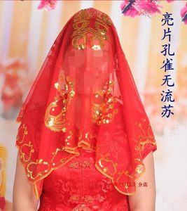新款韩式头纱婚纱头巾新娘短款结婚超长拖尾旅