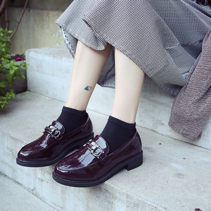 韩版流苏皮鞋女图片