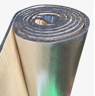 环保自粘棉无味屋顶防晒隔热彩钢瓦房楼顶防水保温板隔热棉板