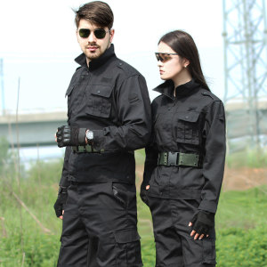 99黑色作服训男女军迷野战套装军装制服作战训练服特种兵衣服外套