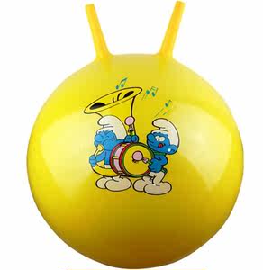 儿童家用内大号跳跳球户外带刺手柄瑜伽滑羊角按摩充气玩具