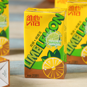 香港进口饮料 vita维他青柠柠檬茶香港版夏日清凉饮品250ml*6盒装