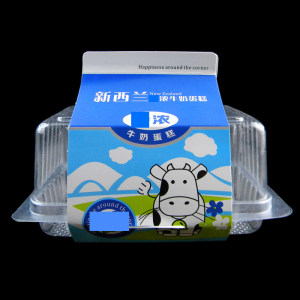 牛奶蛋糕盒图片