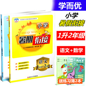 学而优小学暑期衔接语文4年级升5年级南京大