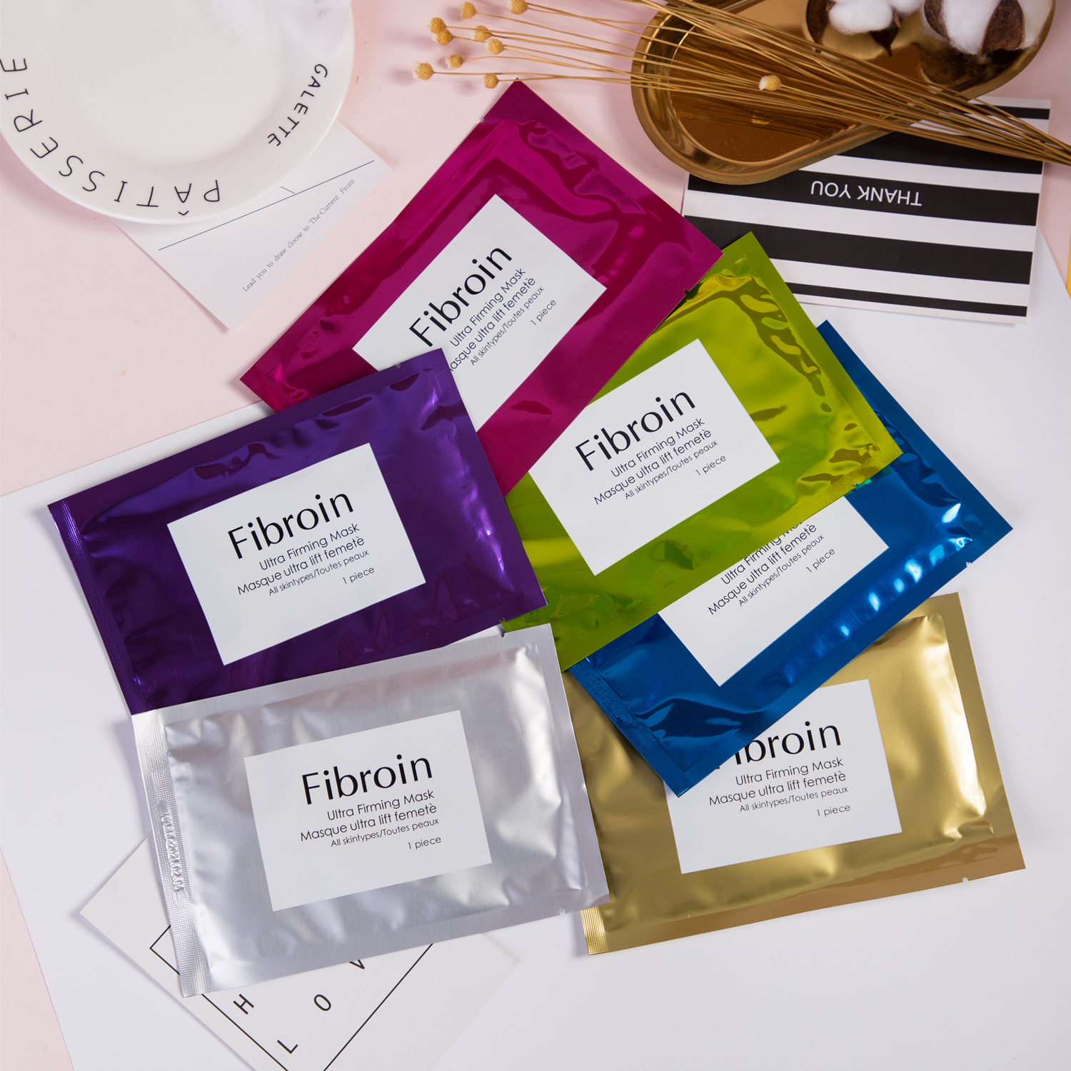 泰国fibroin蚕丝淡斑婴儿面膜10片