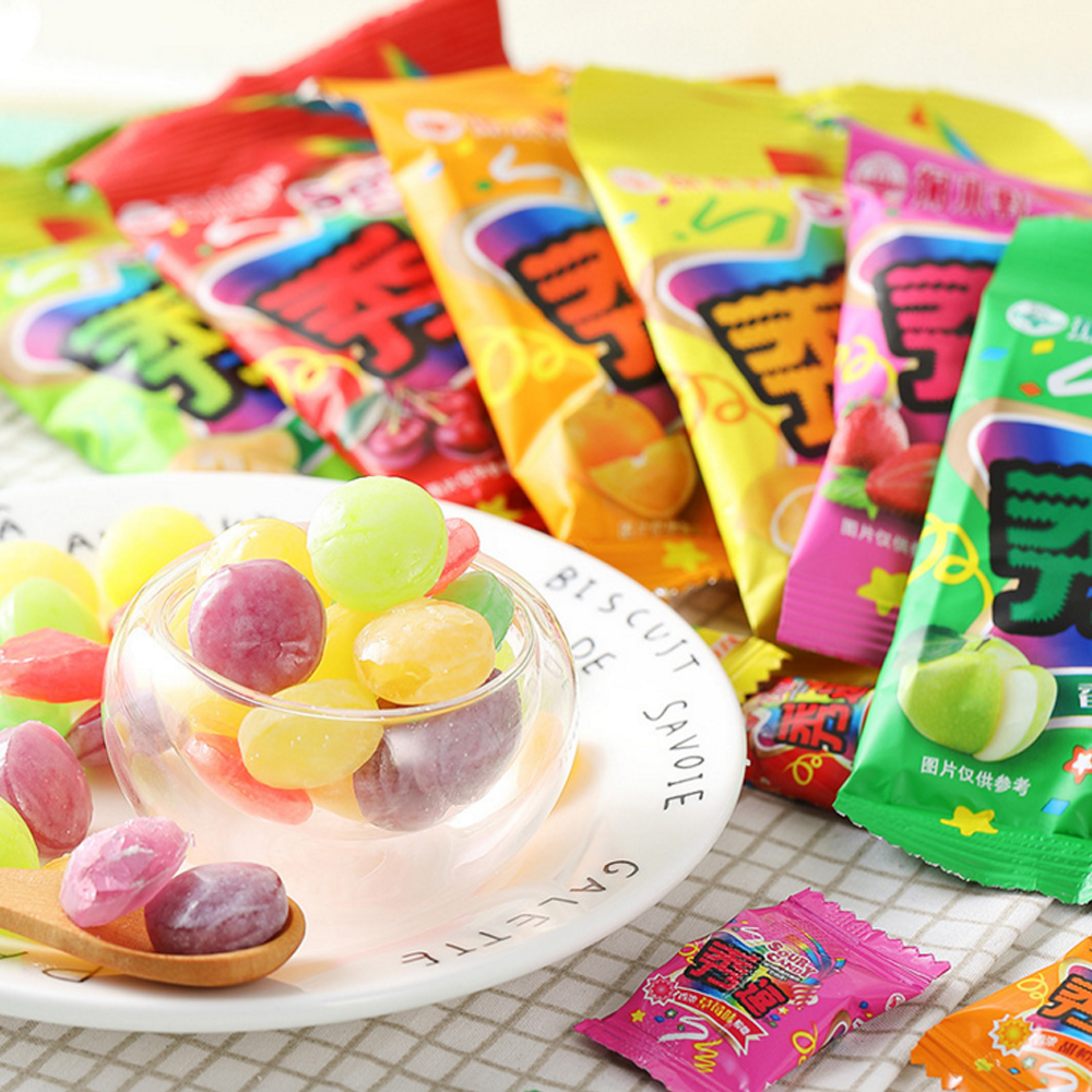 掬水轩搞怪糖秀逗超酸糖酸味柠檬糖15g恶搞整蛊8090怀旧糖果