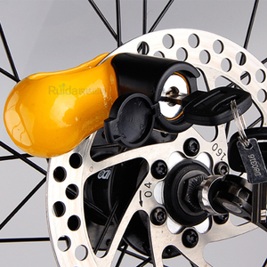 tonyon摩托车碟刹锁电动车锁山地自行车防盗锁小型车轮碟锁防剪锁