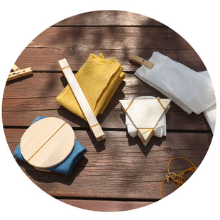 扎染工具夹板草木染蓝染扎染材料木板木夹子 年终促销