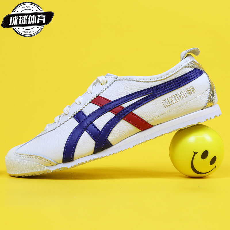 Onitsuka Tiger鬼冢虎男鞋烫金MEXICO66休闲女鞋 D507L-0152