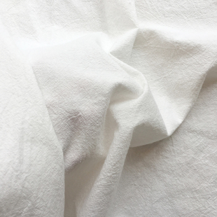 ins白色背景布棉麻纹理挂墙背景布韩国白布野餐布拍摄道具