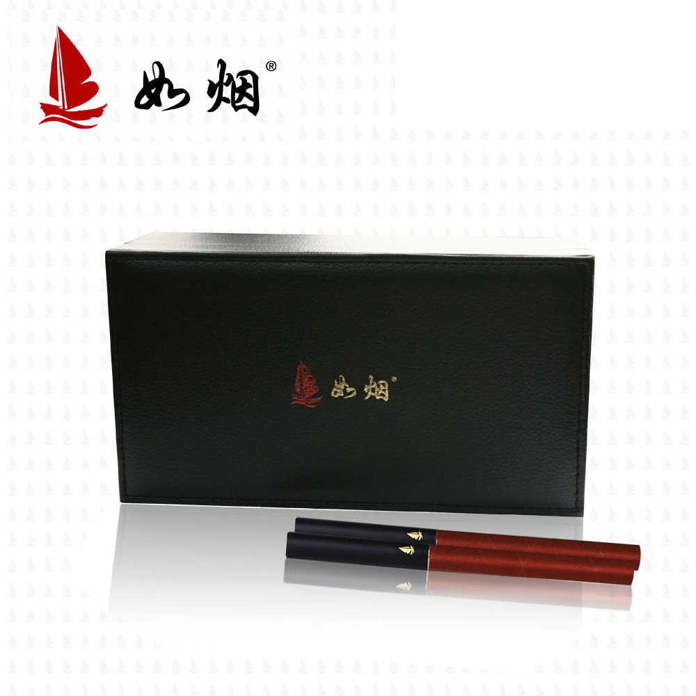 如烟电子烟v18双杆a套装男新款时尚正品真味健康戒烟蒸汽大烟雾