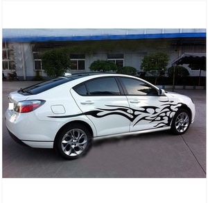 比亚迪f3f6翼神 花卡罗拉花冠m6 改装专用全车贴纸,个性车贴拉花