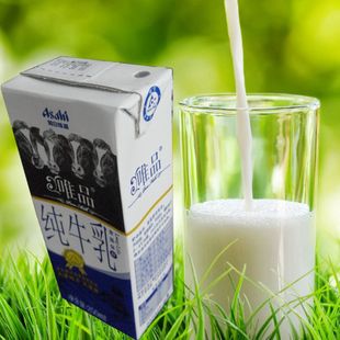 朝日绿源唯品原味无污染无调整常温牛奶(250ml*12)3l盒包邮