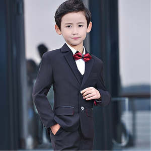 布噜兔新品儿童西装套装花童礼服男韩版童装演出礼服男童小西服春