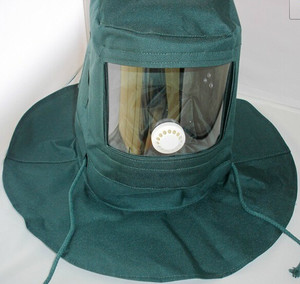 正品防沙防灰尘面罩粉尘石灰面罩喷砂打磨防护帽防尘全面罩0601 い