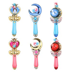 巴啦啦小魔仙魔仙棒冰雪奇缘艾莎公主魔法棒声光星月权杖女孩玩具