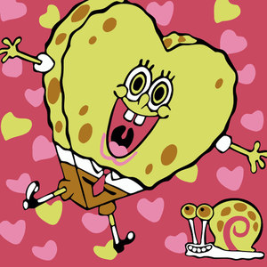 diy数字油画儿童益智卡通动漫手绘客厅卧室装饰画海绵宝宝一20*20