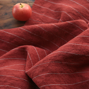 条纹布料服装面料亚麻布图片