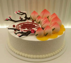 春辉永绽沈阳北京好利来生日蛋糕  老人祝寿生日蛋糕同城配送上门