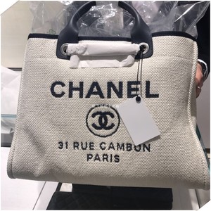 海外代购 chanel/香奈儿包 大号经典购物包帆布购物袋女包手拎包