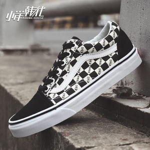 现货 小洋韩代 Vans 范斯 新款女牛皮粉色运动